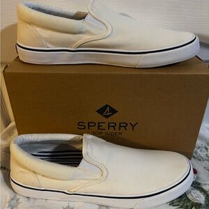 Sperry Men's white Slip-On Loafers